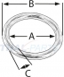 Preview: Rundring / O-Ring 38mm Messing