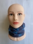 Preview: 1+1free neck warmer (paw blue) bandana, Multifunctional scarf
