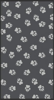 1+1free neck warmer (paw gray) bandana, Multifunctional scarf