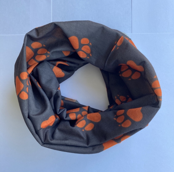 1+1gratis Nekwarmer (poot oranje-bruin) Bandana, Multifunctionele sjaal