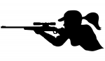 Car-Sticker "Huntress"
