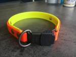 Biothane collar 19/25mm "bicolor" (clic-metal)